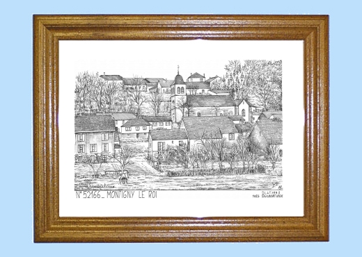 Biblioth?que Bois Le Roi : Cadre bois teint? impression Noir sur la ville de MONTIGNY LE ROI Biblioth?que Bois Le Roi : Cadre bois teint? impression Noir sur la ville de MONTIGNY LE ROI