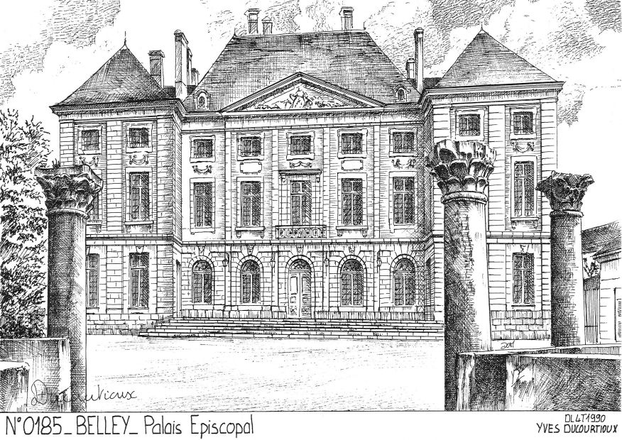 Souvenirs BELLEY - palais piscopal