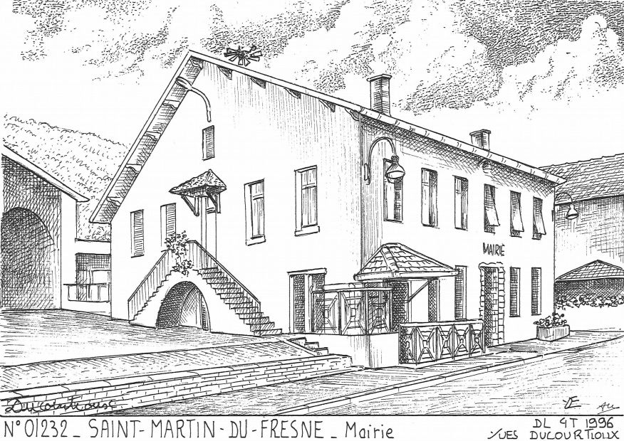 Cartes postales ST MARTIN DU FRESNE - mairie