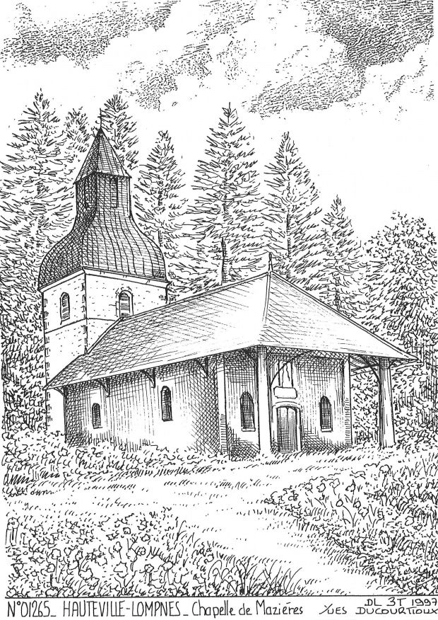 Cartes postales HAUTEVILLE LOMPNES - chapelle de mazire