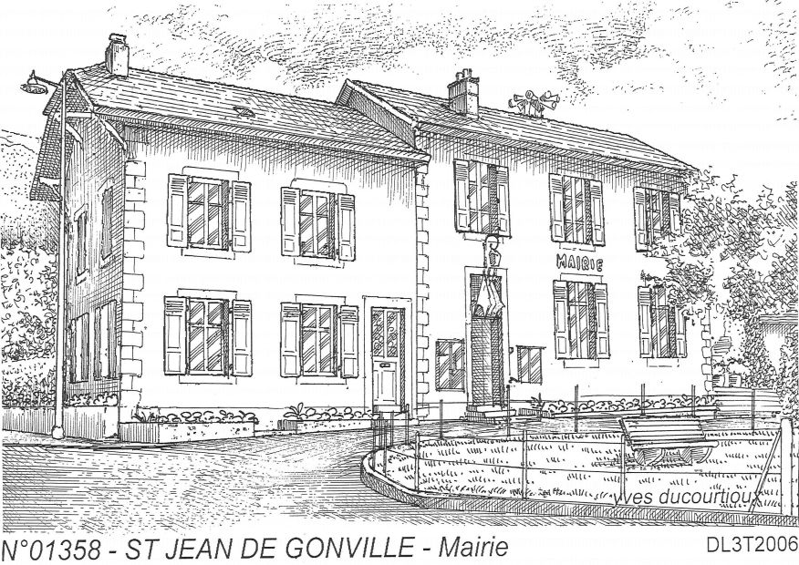 Cartes postales ST JEAN DE GONVILLE - mairie