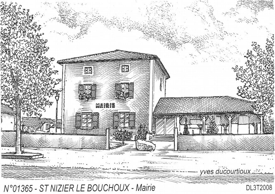 Cartes postales ST NIZIER LE BOUCHOUX - mairie