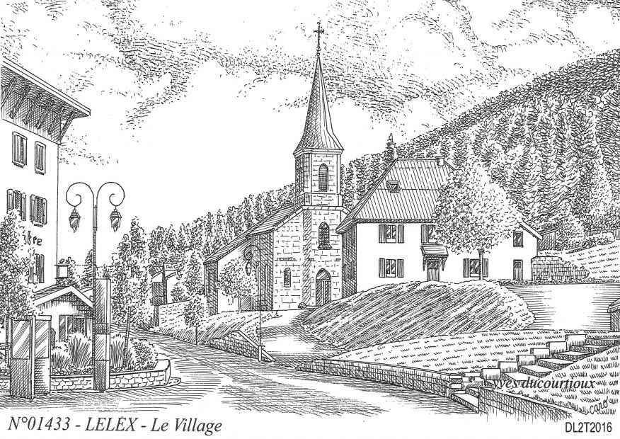 Cartes postales LELEX - le village