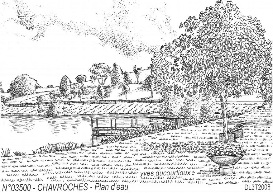Souvenirs CHAVROCHES - plan d eau