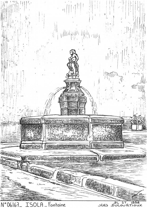 Souvenirs ISOLA - fontaine