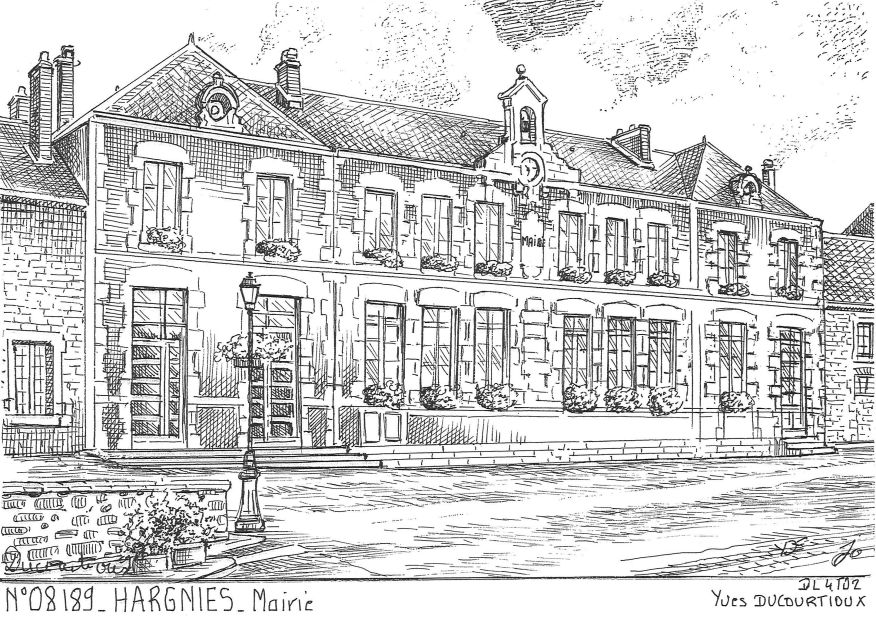 Souvenirs HARGNIES - mairie