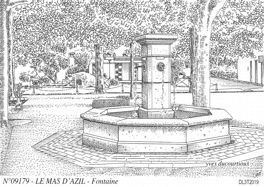 Souvenirs LE MAS D AZIL - fontaine