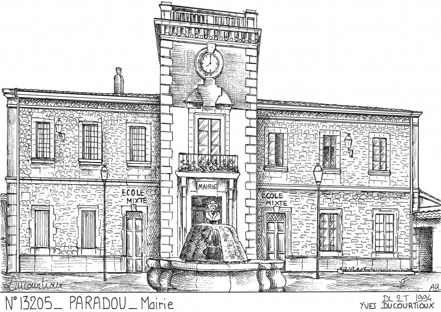 Souvenirs PARADOU - mairie