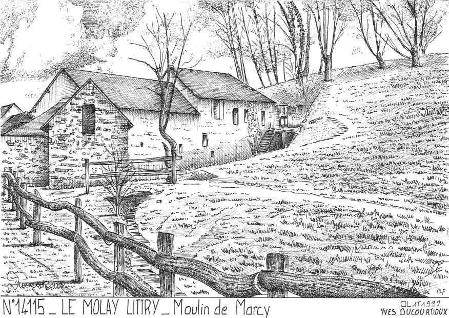 Souvenirs LE MOLAY LITTRY - moulin de marcy