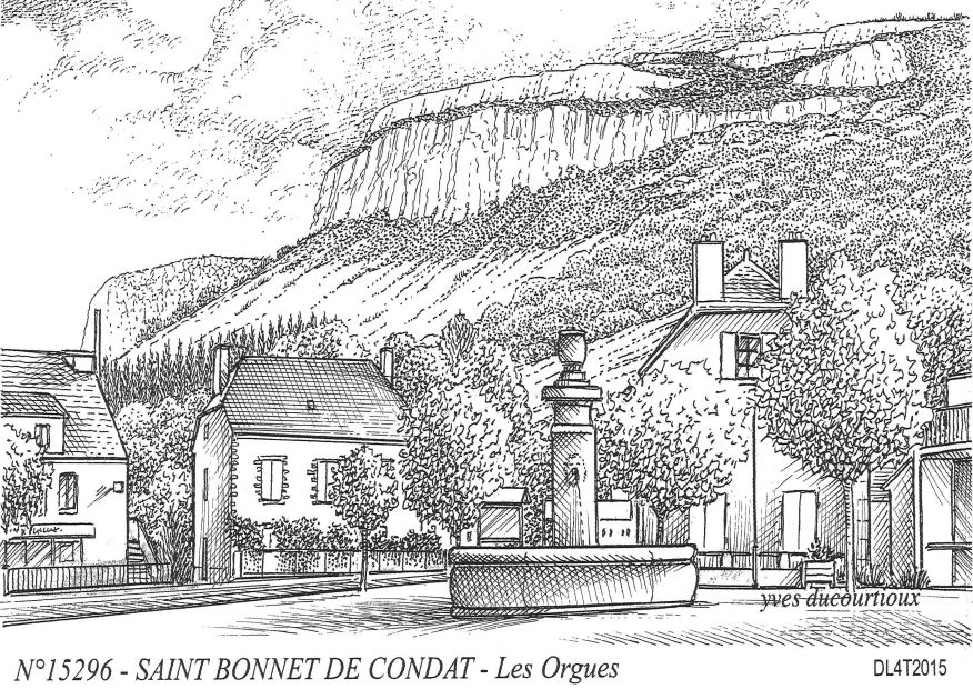 Souvenirs ST BONNET DE CONDAT - les orgues