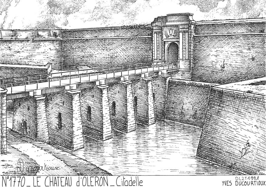 Cartes postales LE CHATEAU D OLERON - citadelle
