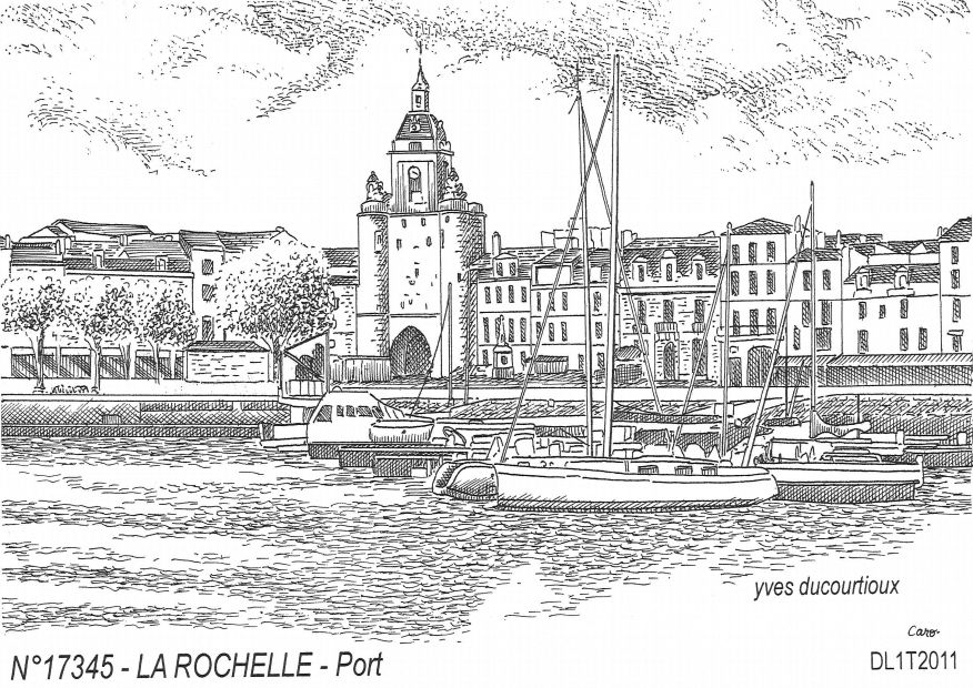 Souvenirs LA ROCHELLE - port