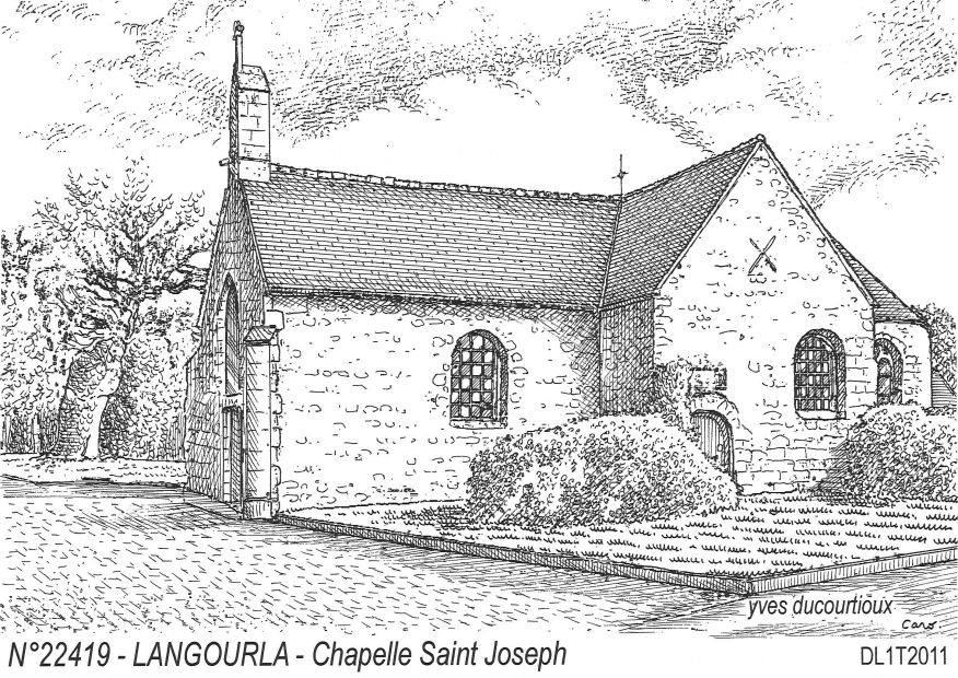 Cartes postales LANGOURLA - chapelle st joseph