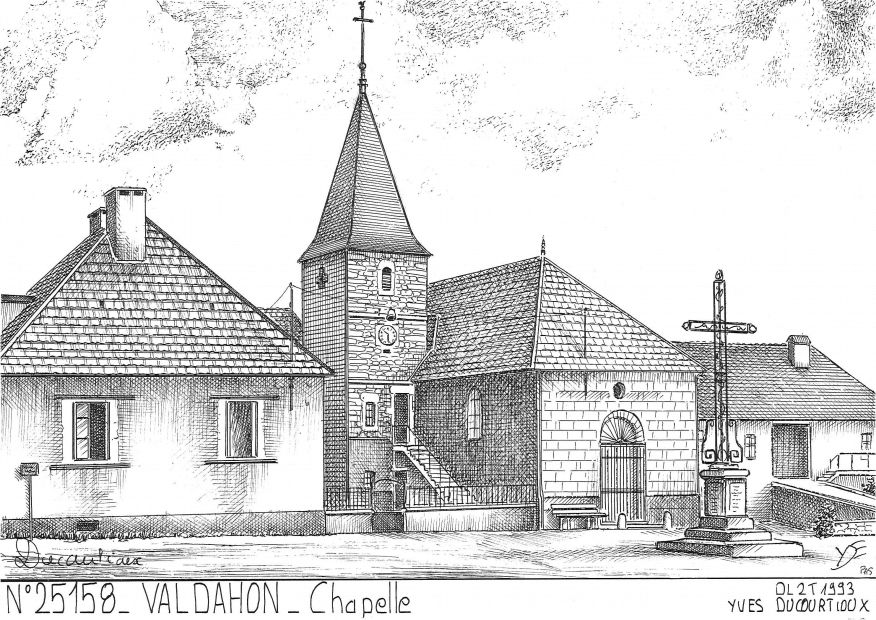 Souvenirs VALDAHON - chapelle