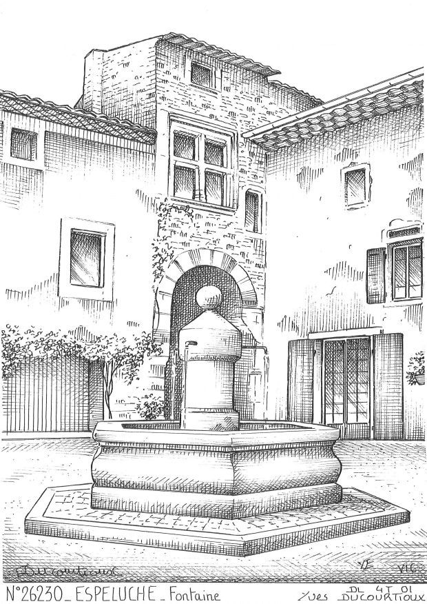 Souvenirs ESPELUCHE - fontaine