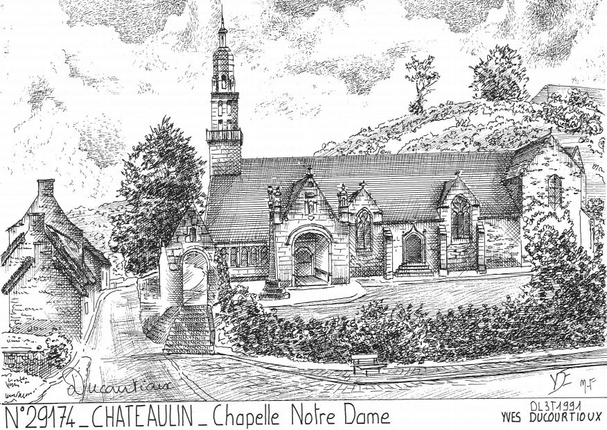 Souvenirs CHATEAULIN - chapelle notre dame