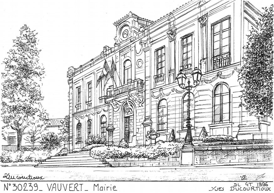 Souvenirs VAUVERT - mairie