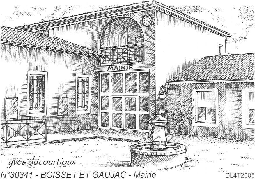 Souvenirs BOISSET ET GAUJAC - mairie