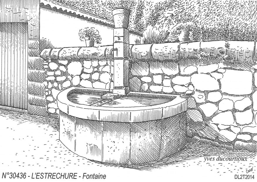 Souvenirs L ESTRECHURE - fontaine