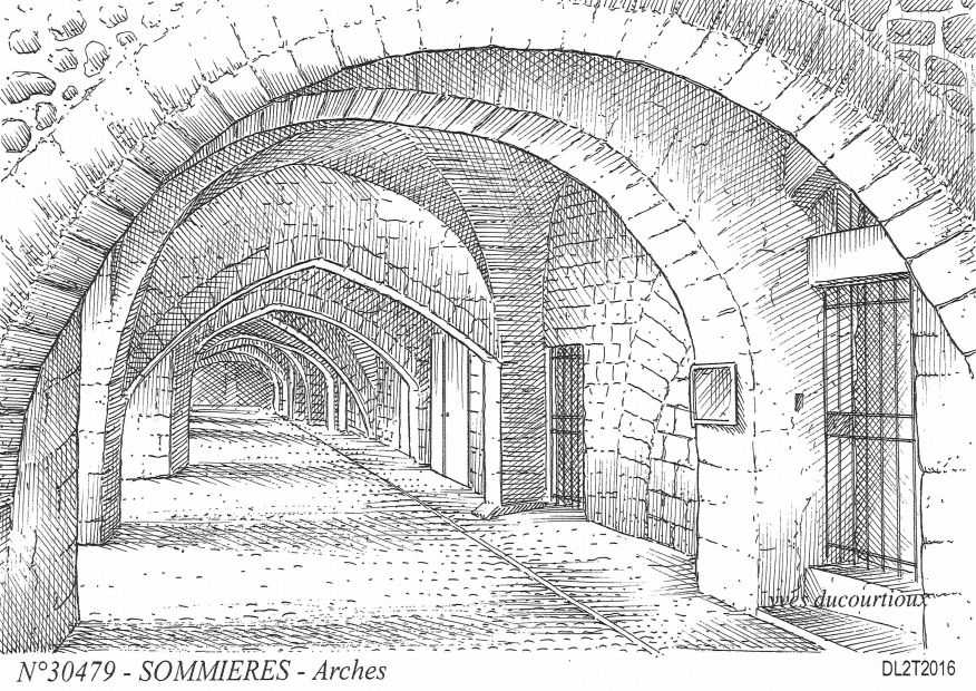 Souvenirs SOMMIERES - arches