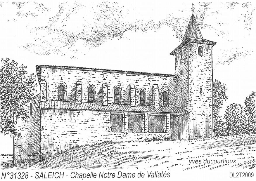 Cartes postales SALEICH - chapelle nd de vallats