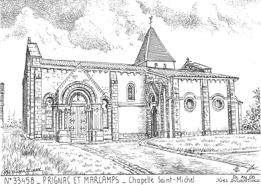 Cartes postales PRIGNAC ET MARCAMPS - chapelle st michel