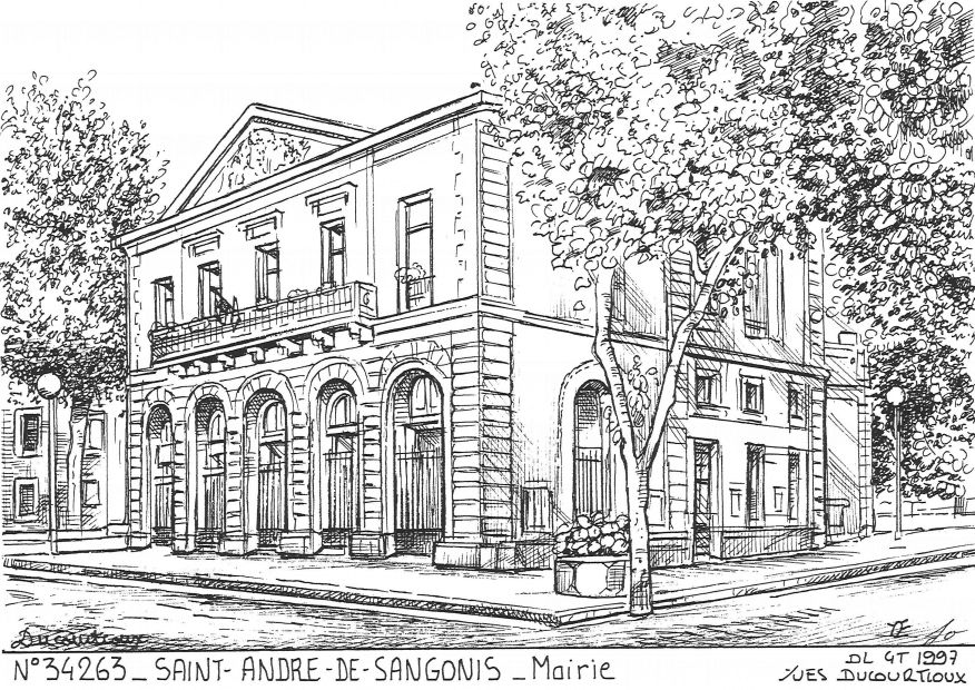 Souvenirs ST ANDRE DE SANGONIS - mairie