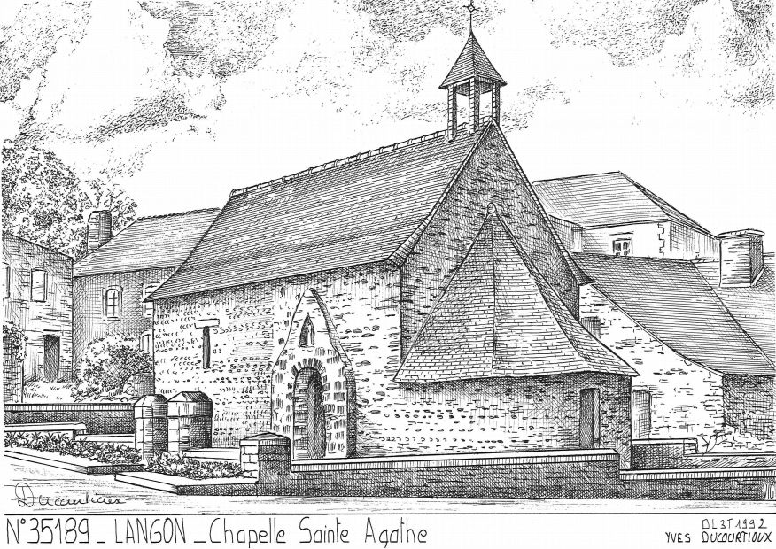 Souvenirs LANGON - chapelle ste agathe