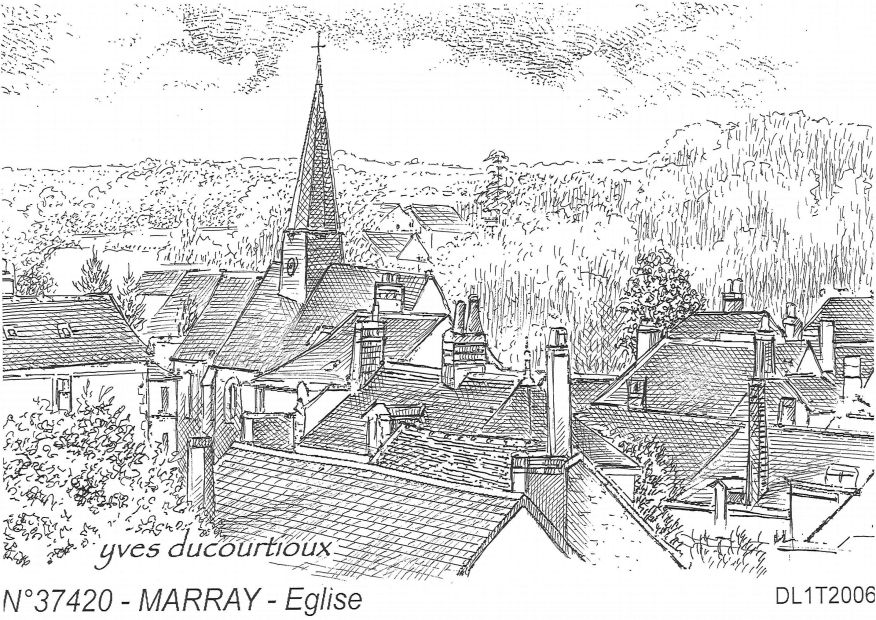 Cartes postales MARRAY - glise