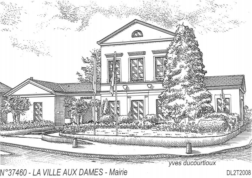 Souvenirs LA VILLE AUX DAMES - mairie
