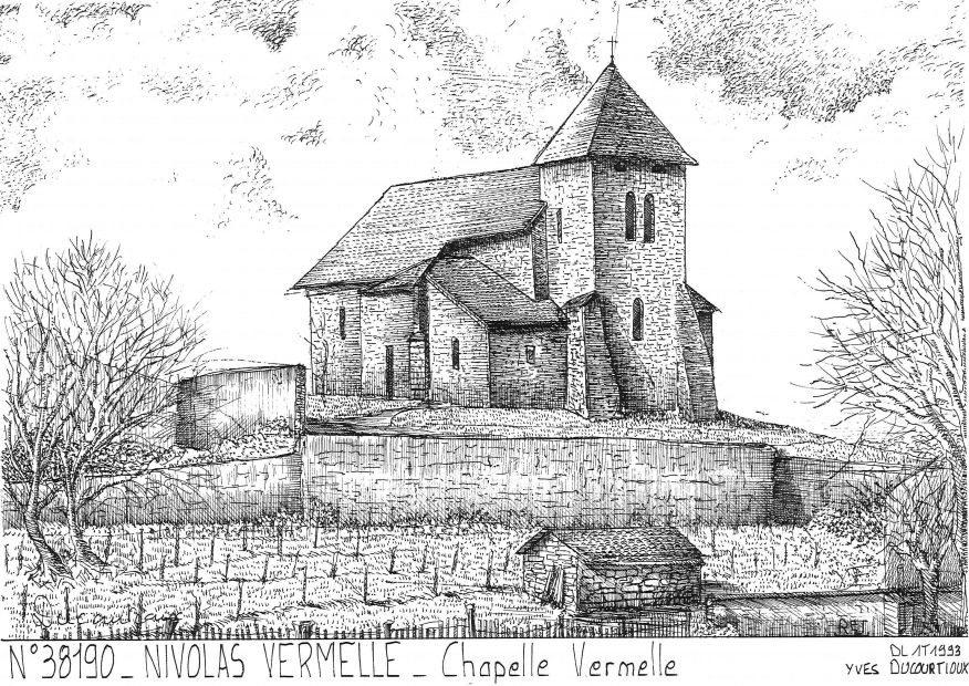 Cartes postales NIVOLAS VERMELLE - chapelle vermelle