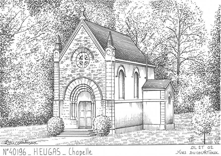 Souvenirs HEUGAS - chapelle
