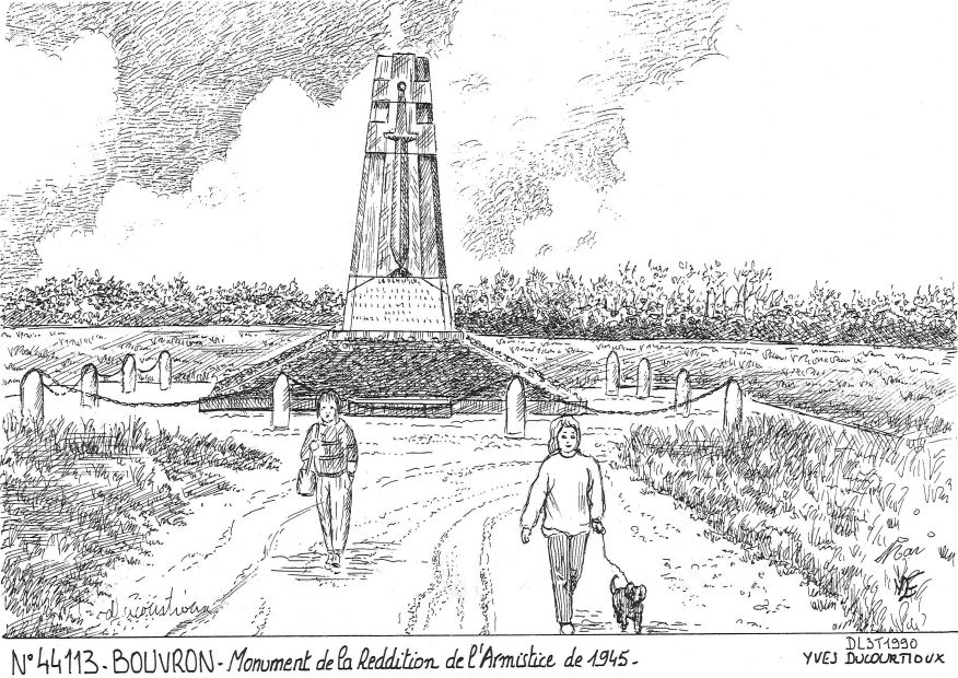Souvenirs BOUVRON - monument de la reddition ...