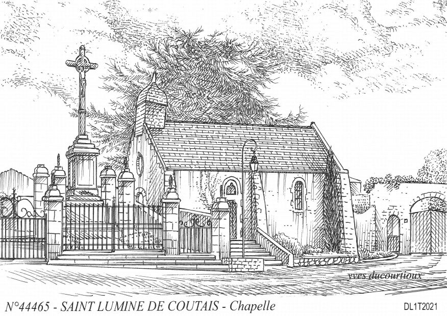 Souvenirs ST LUMINE DE COUTAIS - chapelle