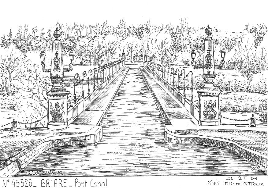 Souvenirs BRIARE - pont canal
