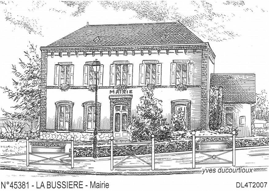 Souvenirs LA BUSSIERE - mairie