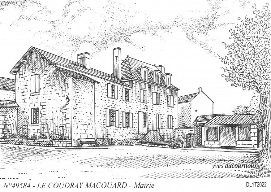 Souvenirs LE COUDRAY MACOUARD - mairie