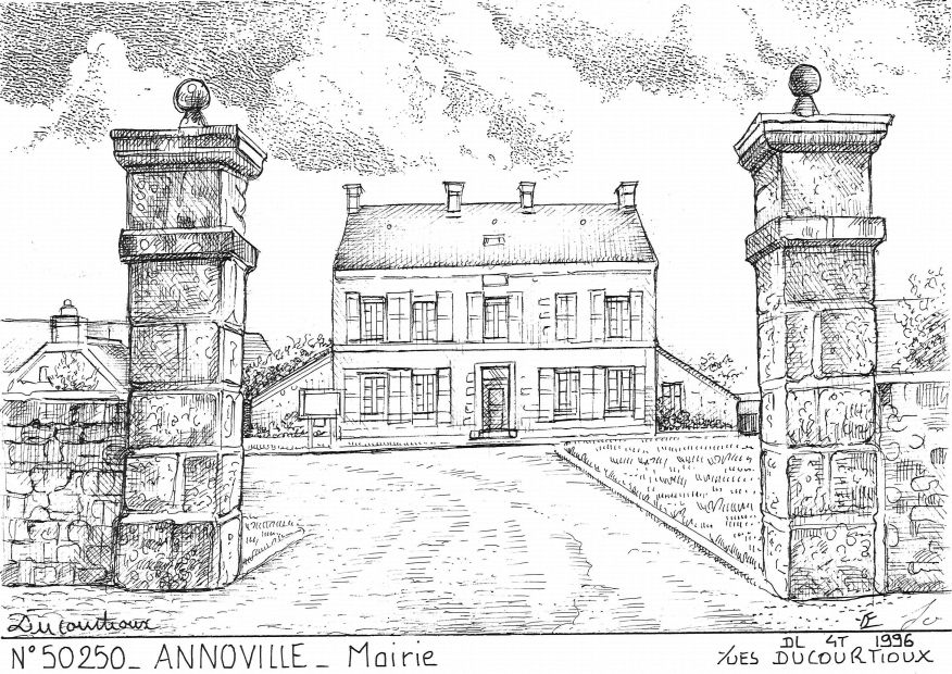 Souvenirs ANNOVILLE - mairie