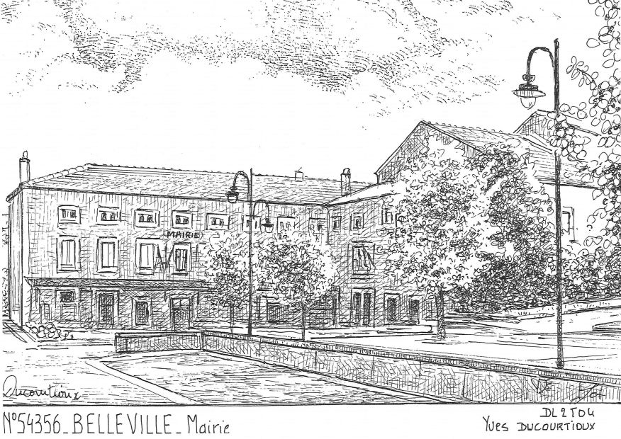 Souvenirs BELLEVILLE - mairie
