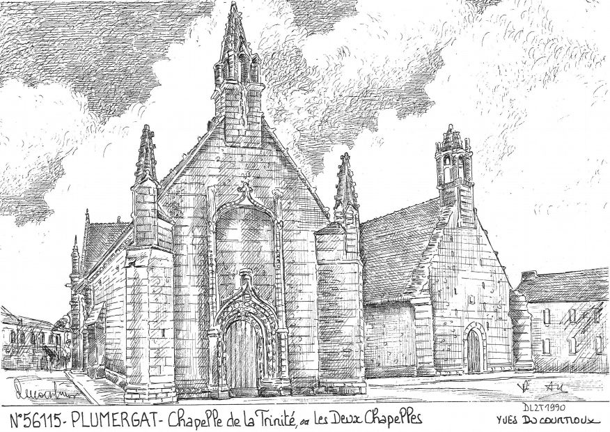 Cartes postales PLUMERGAT - chapelle de la trinit