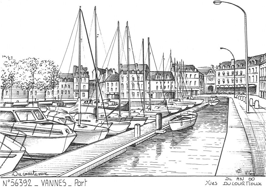 Cartes postales VANNES - port