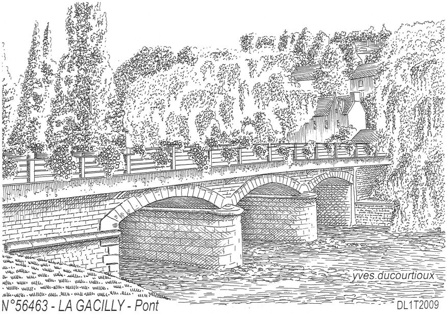 Souvenirs LA GACILLY - pont