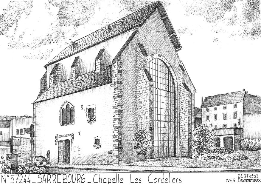 Souvenirs SARREBOURG - chapelle les cordeliers