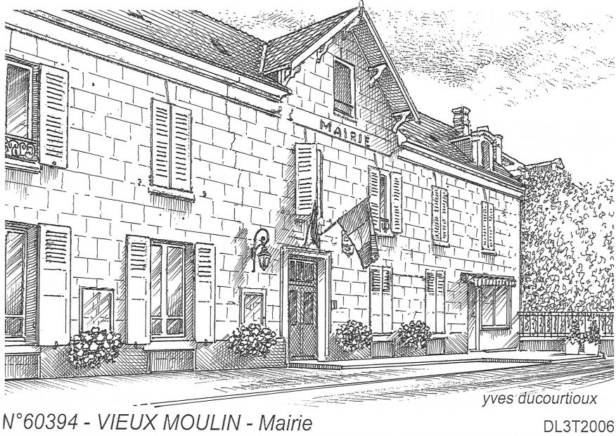 Cartes postales VIEUX MOULIN - mairie