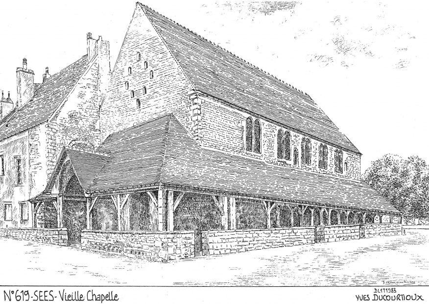 Cartes postales SEES - vieille chapelle