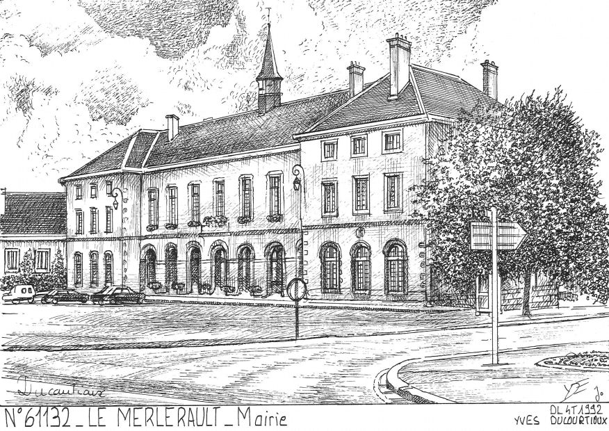 Souvenirs LE MERLERAULT - mairie