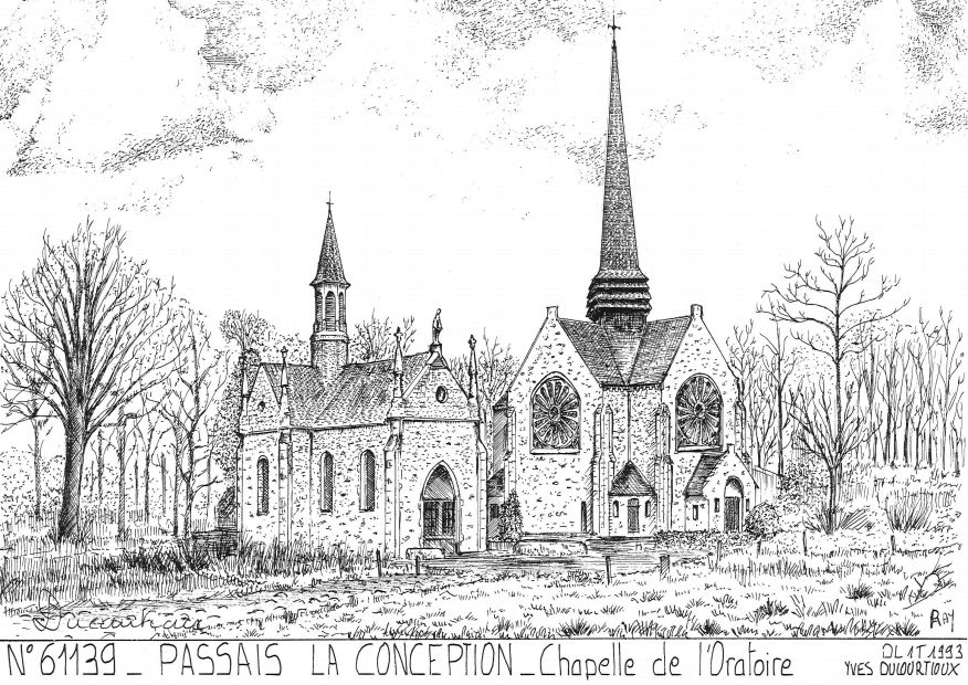 Souvenirs PASSAIS LA CONCEPTION - chapelle de l oratoire