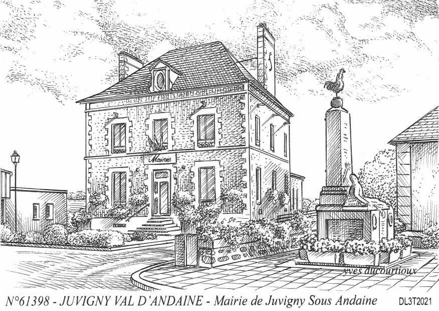 Souvenirs JUVIGNY VAL D ANDAINE - mairie de juvigny sous andaine