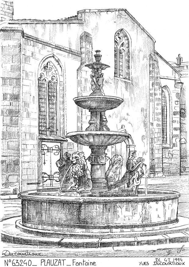 Souvenirs PLAUZAT - fontaine