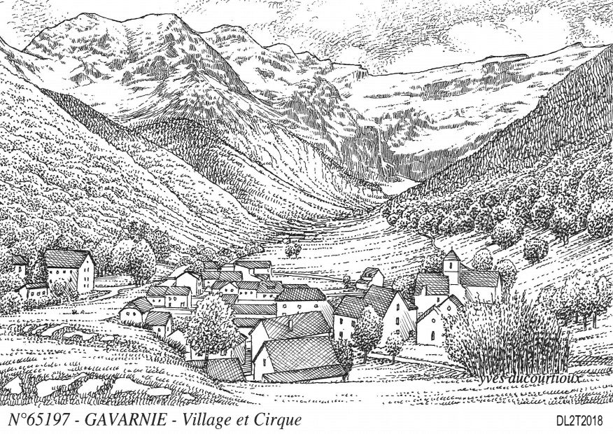 Souvenirs GAVARNIE - village et cirque